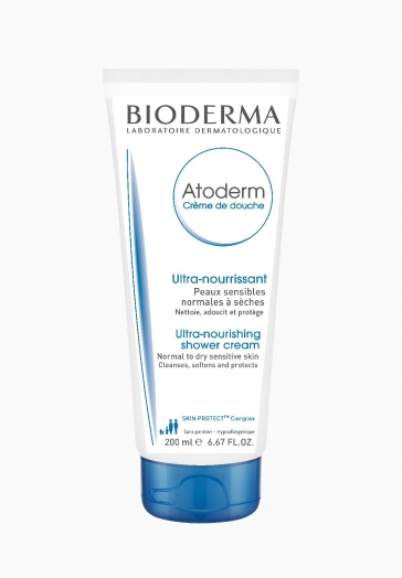 Atoderm Crème de douche Bioderma Nutri-protectrice pour peaux sensibles