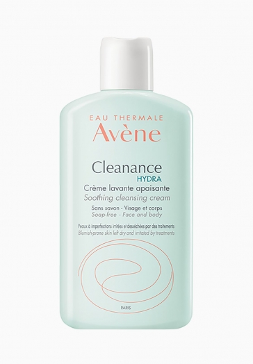 Cleanance Hydra Avène Crème lavante apaisante visage et corps sans savon