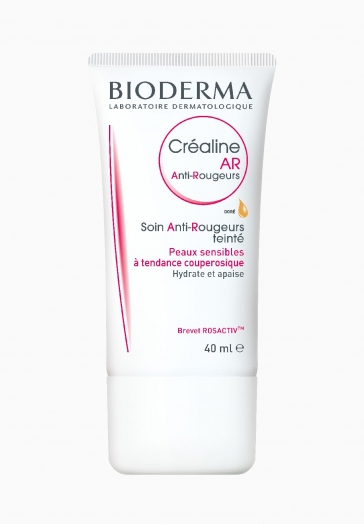 Créaline AR Teintée Bioderma Crème teintée quotidienne anti-rougeurs