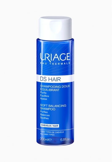 DS Hair Shampooing Doux Équilibrant Uriage Purifie, équilibre et apaise