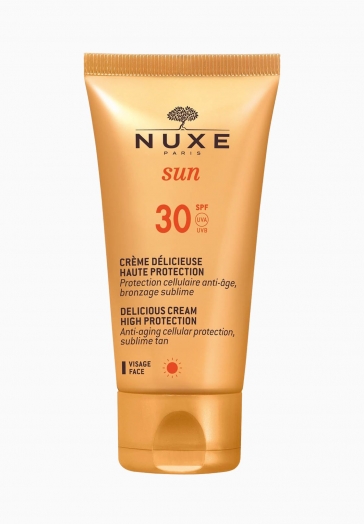 Nuxe Sun Nuxe Crème Délicieuse Visage Haute Protection SPF30
