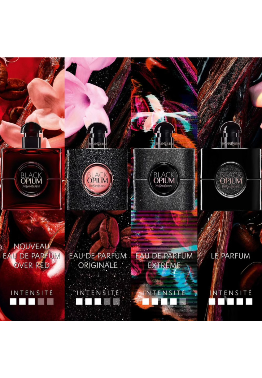 Black Opium Over Red Yves Saint Laurent Eau de Parfum pas cher