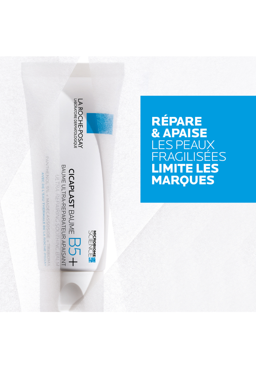 Cicaplast Baume B5+ La Roche Posay Ultra-réparateur apaisant anti-marques pas cher