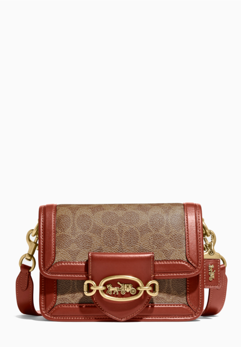 Hero en toile Signature Coach Sac à bandoulière pas cher