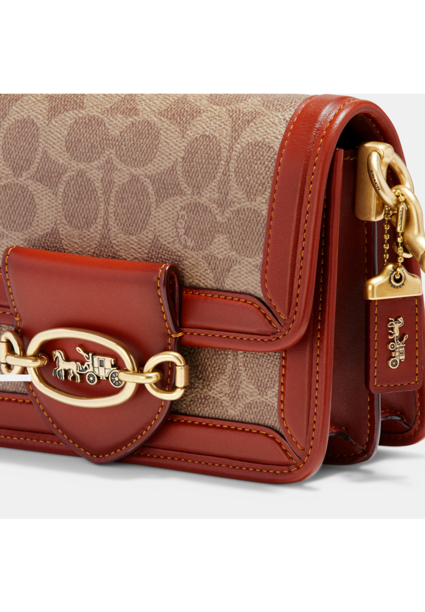 Hero en toile Signature Coach Sac à bandoulière pas cher