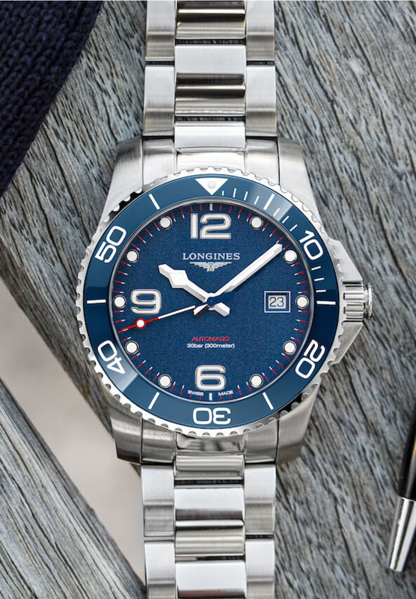 HydroConquest Édition Exclusive France Longines L3.781.4.98.6 pas cher