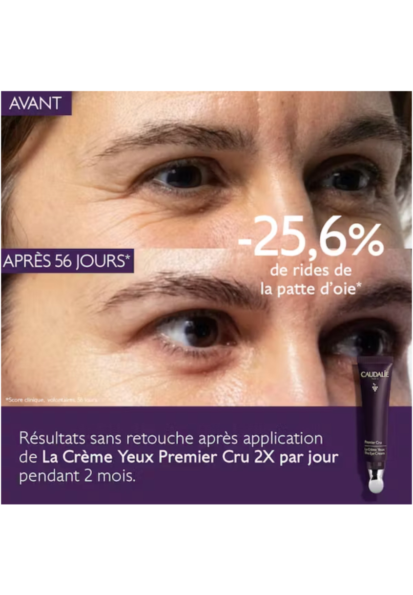 La Crème Yeux anti-âge global Caudalie Premier Cru  pas cher