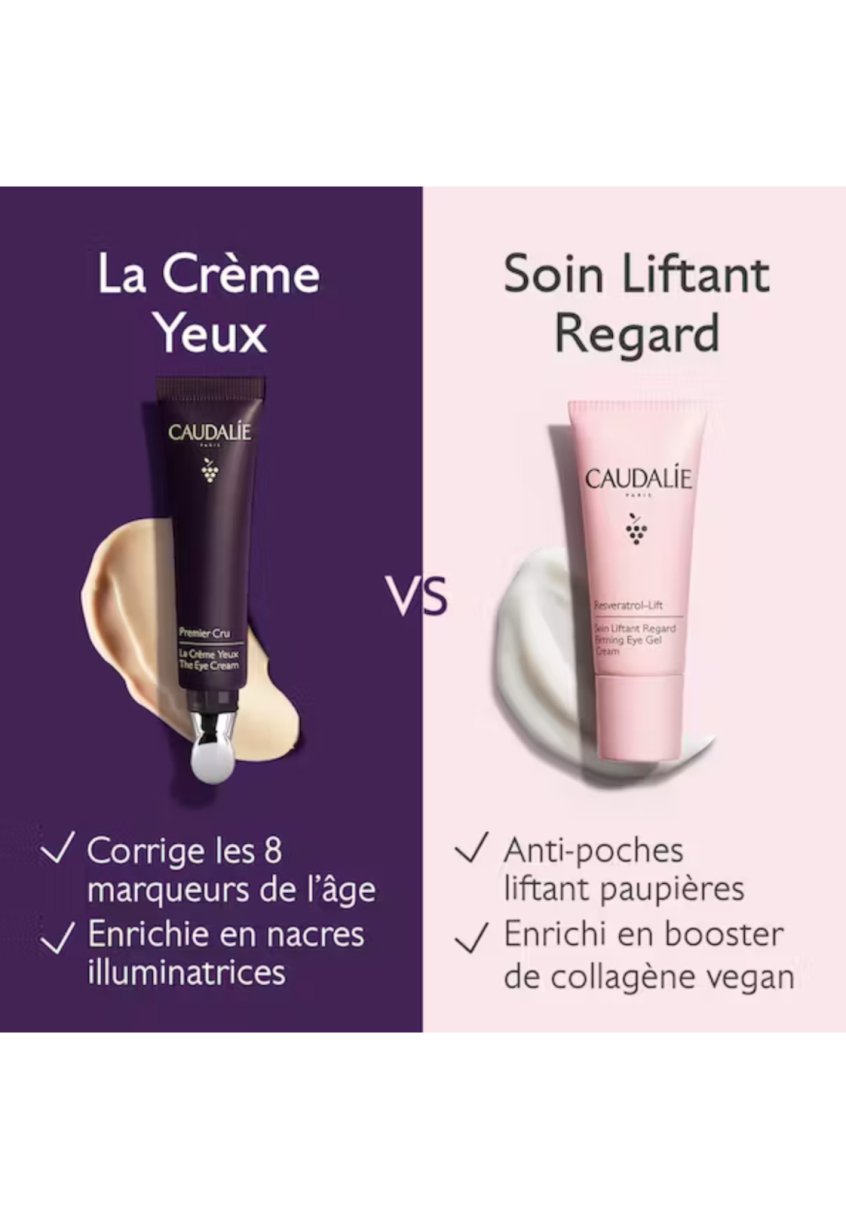 La Crème Yeux anti-âge global Caudalie Premier Cru  pas cher