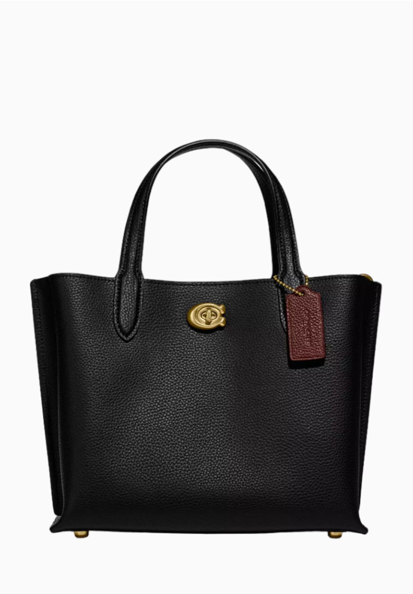 Cabas Willow 24 Sac cabas en cuir de Coach ‣ BENLUX