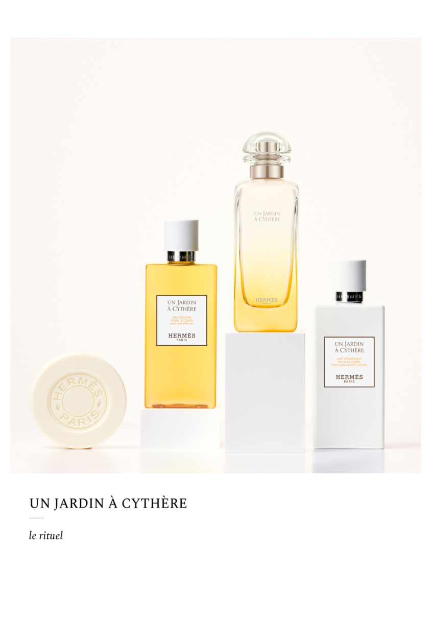 Un Jardin à Cythère - Eau de toilette de Hermès ‣ BENLUX