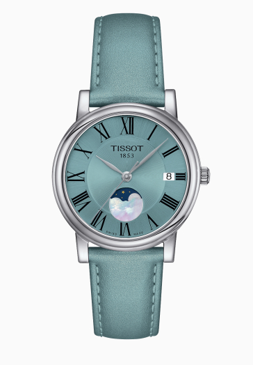 Carson Premium Lady Moonphase Tissot T122.223.16.353.00 pas cher