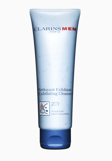 Clarins Men Nettoyant Exfoliant  Clarins Nettoie Et Purifie La Peau pas cher