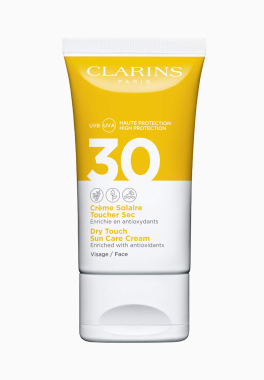 Crème Solaire Toucher Sec Spf30 Clarins Protection Solaire - Visage pas cher