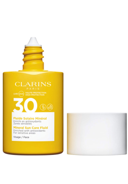 Fluide Solaire Minéral Spf30 Clarins Protection Solaire - Visage pas cher