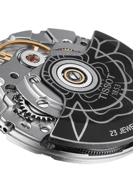 Lady Heart Flower Powermatic 80 Tissot T050.207.37.017.05 pas cher