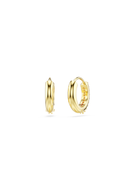 Anneaux d'oreilles Matrix Swarovski Jaune, Métal Doré pas cher