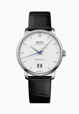 Baroncelli Big Date Mido M027.426.16.018.00 pas cher