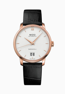 Baroncelli Big Date Mido M027.426.36.018.00 pas cher