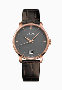 Baroncelli Big Date Mido M027.426.36.088.00 pas cher
