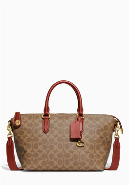 Care en toile Signature Coach Sac à main pas cher