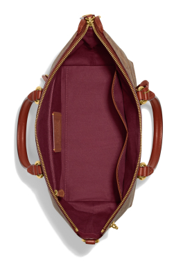 Care en toile Signature Coach Sac à main pas cher