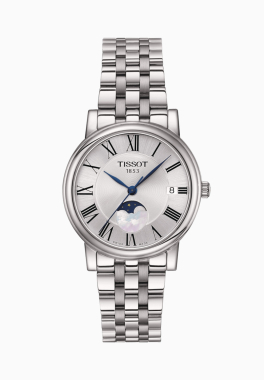 Carson Premium Lady Moonphase Tissot T122.223.11.033.00 pas cher