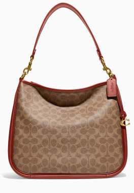Cary en toile Signature Coach Sac à bandoulière pas cher