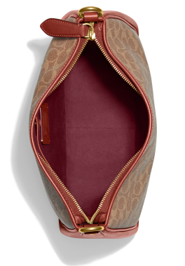 Cary en toile Signature Coach Sac à bandoulière pas cher