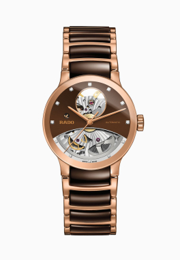 Centrix Automatic Diamonds Open Heart Rado R30248712 pas cher