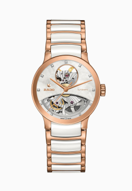 Centrix Automatic Diamonds Open Heart Rado R30248902 pas cher