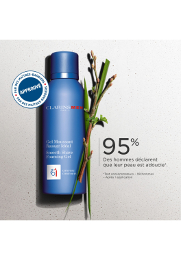 Clarins Men Gel Moussant Rasage Ideal Clarins Gel de rasage pas cher