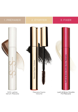 SOS Lashes Serum Mascara Clarins Base mascara sérum revitalisant pas cher