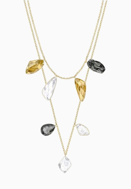 Collier Prisma Polyvalent Swarovski Multicolore pas cher