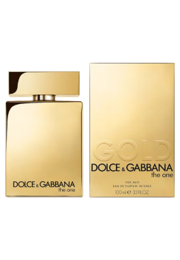 The One For Men GOLD Dolce & Gabbana Eau de Parfum Intense pas cher