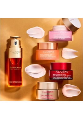 Double Serum Light texture Clarins Sérum anti-âge texture légère pas cher