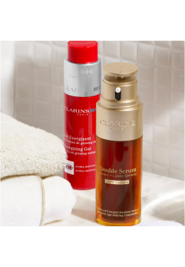 Double Serum Light texture Clarins Sérum anti-âge texture légère pas cher