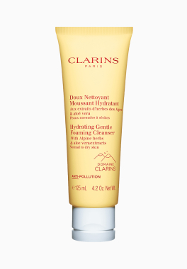 Doux Nettoyant Moussant Hydratant Clarins Peaux normales à sèches pas cher