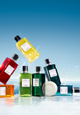 Eau d'orange verte Hermès Gel douche corps et cheveux pas cher