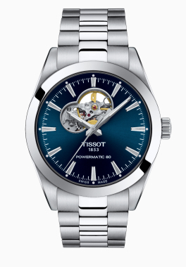 Gentleman Powermatic 80 Open Heart Tissot T127.407.11.041.01 pas cher