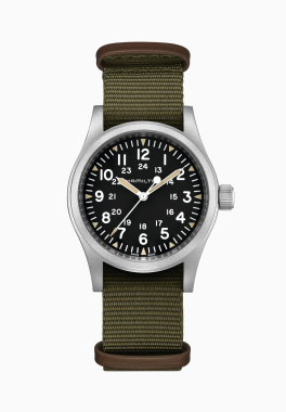 Khaki Field Mechanical Hamilton H69439931 pas cher
