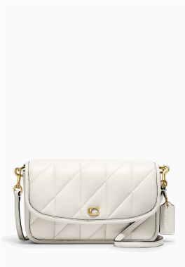 Hayden Crossbody Coach Sac avec coussin matelassé pas cher