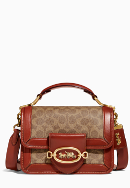 Hero en toile Signature Coach Sac à bandoulière pas cher