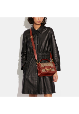 Hero en toile Signature Coach Sac à bandoulière pas cher