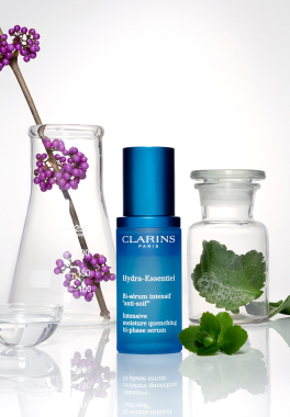 Bi-Sérum "Anti-Soif" Clarins Hydra-Essentiel pas cher