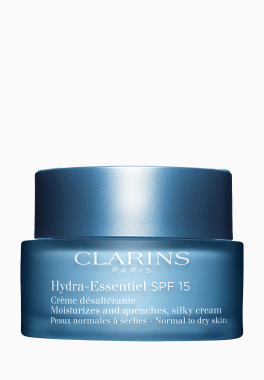 Crème Désaltérante Spf15 Clarins Hydra-Essentiel - Peaux normales à sèches pas cher