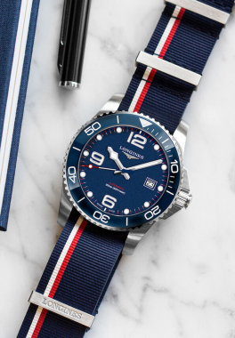 HydroConquest Édition Exclusive France Longines L3.781.4.98.6 pas cher