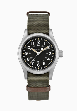 Khaki Field Mechanical Hamilton H69429931 pas cher