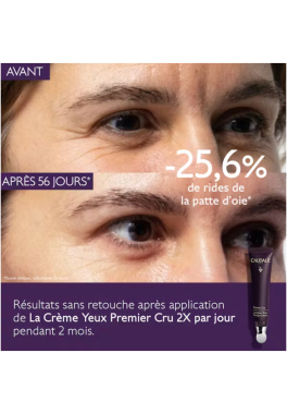 La Crème Yeux anti-âge global Caudalie Premier Cru  pas cher