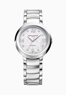 Promesse 10238 Baume & Mercier Montre automatique sertie de diamants pas cher