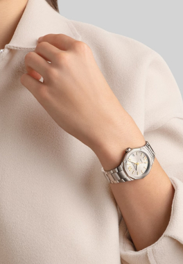 Riviera 10730 Baume & Mercier Montre automatique sertie de diamants pas cher